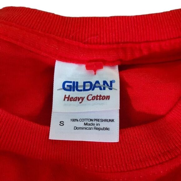 Sonic The Hedgehog Knuckles Red Short Sleeve Shirt SZ S - Picture 6 of 6